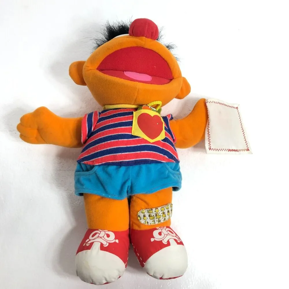 Sesame Street Vintage Fisher Price 1999 Check Up Ernie Works
